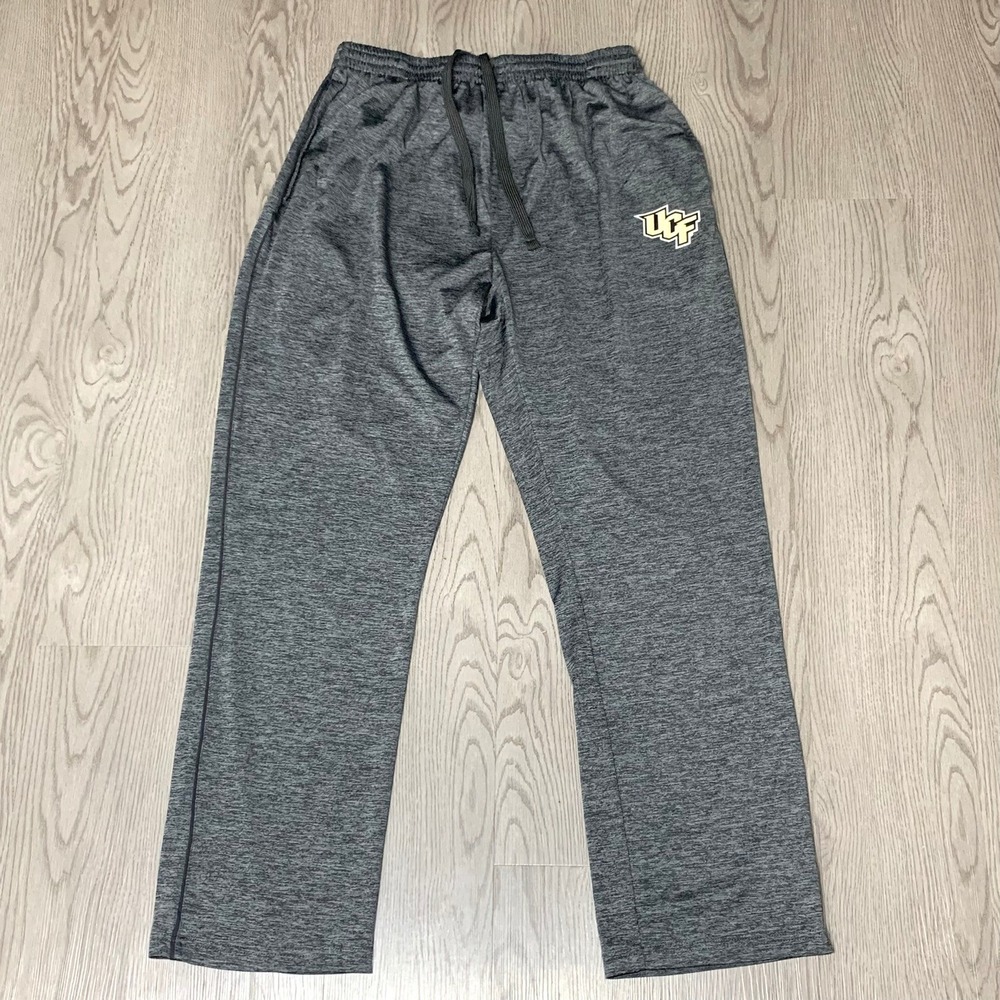 University‎ of Central Florida UCF Knights Sweatpants Gray Large Drawstrings